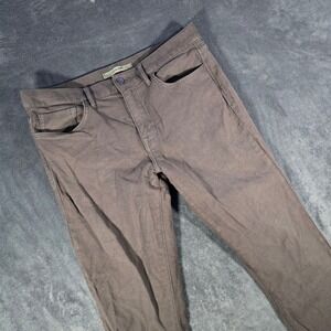 Joe's Jeans Asher Slim Fit Pants Brown‎ Casual Everyday Size 33